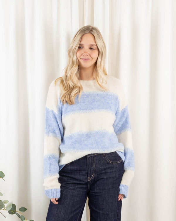 Noella strik, Blå
