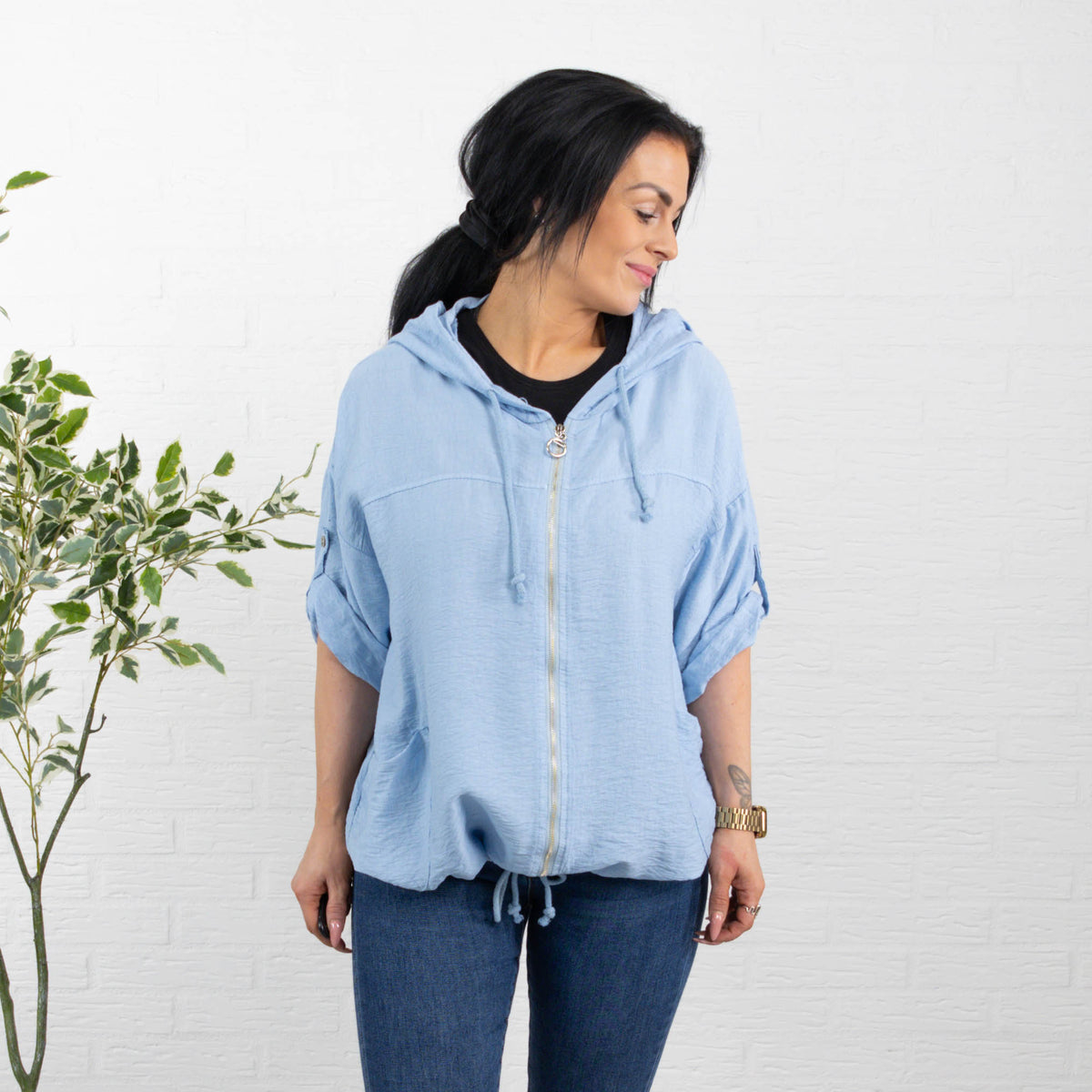 Jenny cardigan, Blå