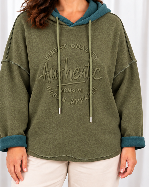 Harper sweatshirt, Armygrøn