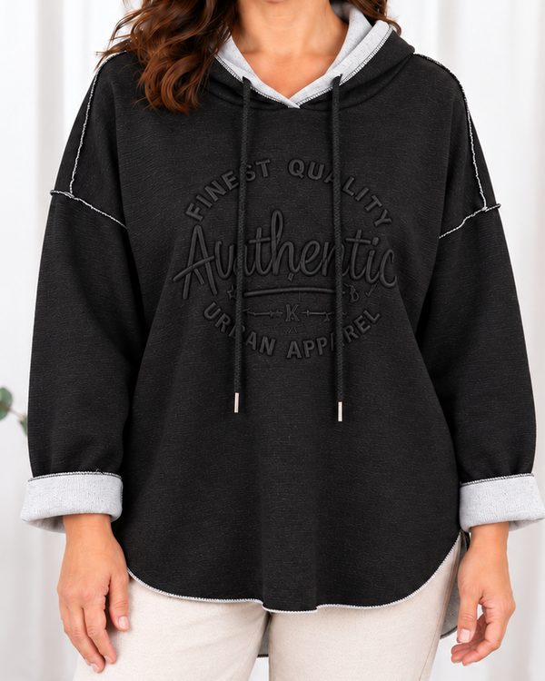 Harper sweatshirt, Sort